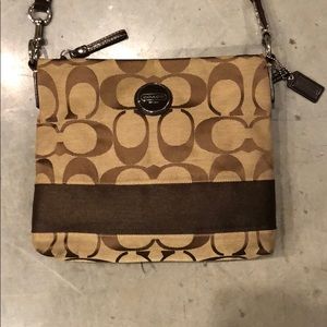 Coach Signature Canvas Crossbody